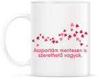 printfashion Aszpartám mentes Szerelem - Bögre - Fehér (14071941)