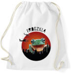 printfashion Frogzilla - Sportzsák, Tornazsák - Fehér (7181462)
