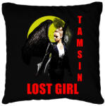 printfashion lost girl tamsin colorful - Párnahuzat, Díszpárnahuzat - Fekete (2929639)