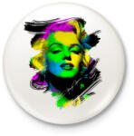 printfashion marilyn-monroe-png - Kitűző, hűtőmágnes - Fehér (4180190)