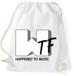 printfashion Wtf hapenned with music - parody - Sportzsák, Tornazsák - Fehér (7326716)