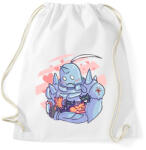 printfashion Alphonse and cats - Sportzsák, Tornazsák - Fehér (16036429)