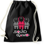 printfashion Squid Game - Nyerd meg az életed - Sportzsák, Tornazsák - Fekete (5763713)