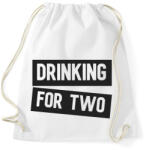 printfashion Drink for two - Sportzsák, Tornazsák - Fehér (2233003)