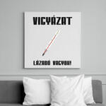 printfashion Lázadó vagyok - Vászonkép - Fehér (6640161)