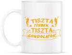 printfashion Tiszta térben tiszta gondolatok - Bögre - Fehér (9285231)