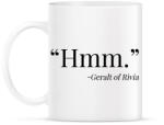 printfashion Witcher - Hmm - Ríviai Geralt - Bögre - Fehér (2689488)