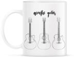 printfashion Acoustic guitar - Bögre - Fehér (6378002)