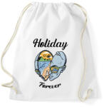 printfashion Holiday forever - Nyaralás - Sportzsák, Tornazsák - Fehér (6866885)