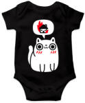 printfashion Evil cat - Baba Body - Fekete (16053390)