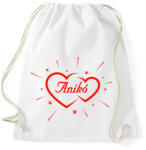 printfashion Anikó - Sportzsák, Tornazsák - Fehér (11774371)