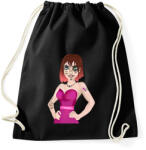 printfashion Lehetsz egyedi! - Sportzsák, Tornazsák - Fekete (1855202)