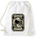 printfashion 1976 Velem ne szórakozz - Sportzsák, Tornazsák - Fehér (5920099)