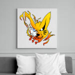 printfashion Naruto kyuubi - Vászonkép - Fehér (6635575)