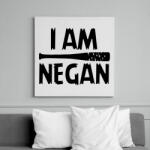 printfashion Én vagyok Negan - Vászonkép - Fehér (14234977)