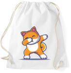 printfashion Dab dog - Sportzsák, Tornazsák - Fehér (6608520)