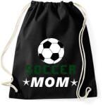 printfashion soccer mom - Sportzsák, Tornazsák - Fekete (1713224)