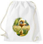 printfashion Kiskacsa - Sportzsák, Tornazsák - Fehér (15869993)