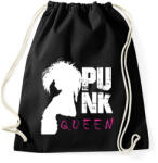 printfashion Punk queen - Sportzsák, Tornazsák - Fekete (7669068)