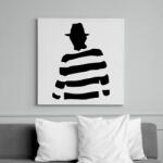 printfashion Freddy_Krueger_ - Vászonkép - Fehér (10440835)