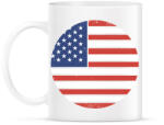 printfashion USA zászló - Bögre - Fehér (11688449)