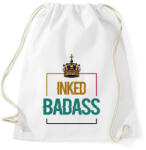 printfashion Inked Badass - Sportzsák, Tornazsák - Fehér (6984112)