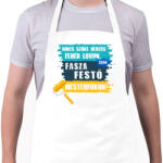 printfashion Festo mesterfokon - Kötény - Fehér (4916156)