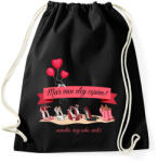printfashion Már van elég cipőm! - . . . mondta: soha, senki! - Sportzsák, Tornazsák - Fekete (12065579)