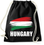 printfashion Hungary 1 - Sportzsák, Tornazsák - Fekete (7352051)
