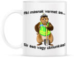 printfashion aki másnak vermet ás. . . - Bögre - Fehér (2088420)