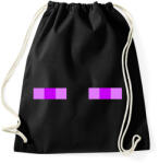 printfashion Minecraft enderman - Sportzsák, Tornazsák - Fekete (13635880)