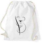 printfashion Koala - Sportzsák, Tornazsák - Fehér (2297559)