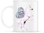 printfashion Unikornis lepke - Bögre - Fehér (8048510)