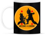 printfashion Dragon Ball - Légy Legenda! - Bögre - Fekete (977110)