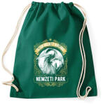 printfashion Nemzeti Park - Sportzsák, Tornazsák - Sötétzöld (290911)