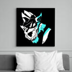 printfashion Wolf skin Fortnite - Vászonkép - Fekete (6650030)