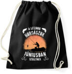 printfashion a legjobb horgászok - Sportzsák, Tornazsák - Fekete (4986187)