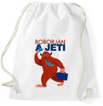 printfashion Boborján a jeti - Sportzsák, Tornazsák - Fehér (10767290)