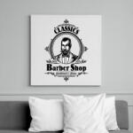 printfashion barbershopstyle - Vászonkép - Fehér (6635942)
