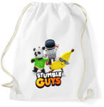 printfashion Stumble Guys - Sportzsák, Tornazsák - Fehér (14958630)