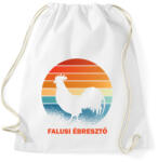printfashion Falusi ébresztő - Sportzsák, Tornazsák - Fehér (13096573)