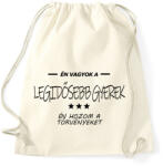 printfashion Én vagyok a legidősebb gyerek. . . - Sportzsák, Tornazsák - Natúr (16452702)