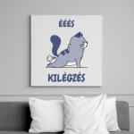 printfashion KILEGZES - Vászonkép - Fehér (10777435)
