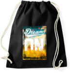 printfashion Álom - Sportzsák, Tornazsák - Fekete (56357)
