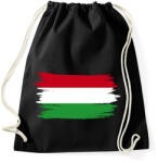 printfashion Magyar zászló - Sportzsák, Tornazsák - Fekete (7124281)