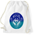 printfashion jég farkas - Sportzsák, Tornazsák - Fehér (13298602)