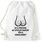 printfashion Utolsó napok - Sportzsák, Tornazsák - Fehér (2617425)