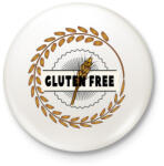 printfashion Glutenfree1 - Kitűző, hűtőmágnes - Fehér (3077172)