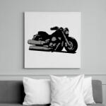 printfashion Yamaha dragstar - Vászonkép - Fehér (15563608)