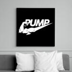 printfashion PUMP - Vászonkép - Fekete (6646228)